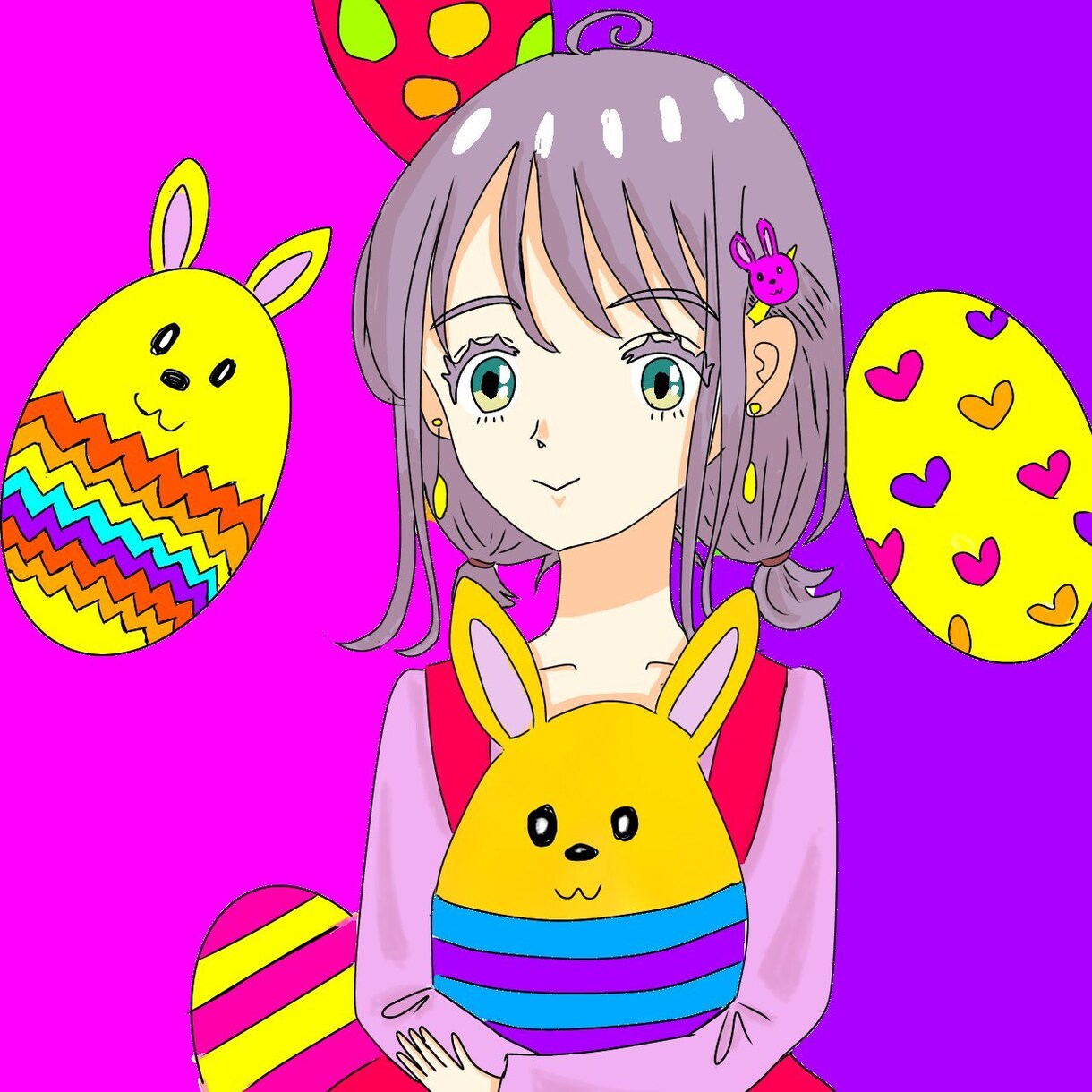 可愛いイラスト描きます 一枚絵描きます。何に使っていただいてもOK。商用利用も可。 イメージ9