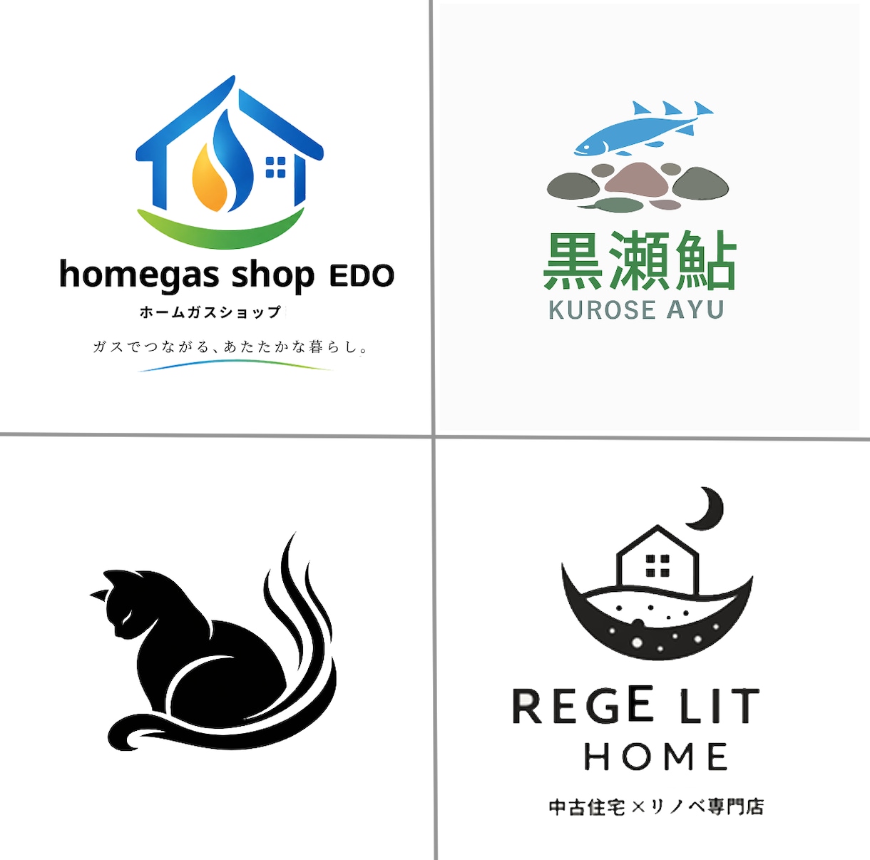 会社の"らしさ"を、ロゴにします 金融業界出身のデザイナーが、会社の顔となるロゴを作ります イメージ3