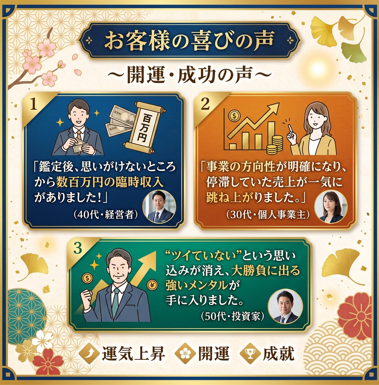 秘伝の最強吉方位『周易遁甲』×『納音法』で導きます 本気の人しか教えない！絶対に負けられない大勝負を控える貴方へ イメージ3