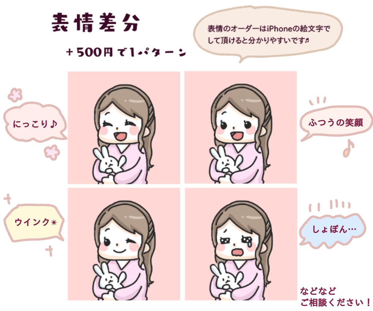 小物無料！似顔絵デフォルメアイコン描きます 【小物無料！】ゆるっと可愛いカラフルな絵が得意です！ イメージ10