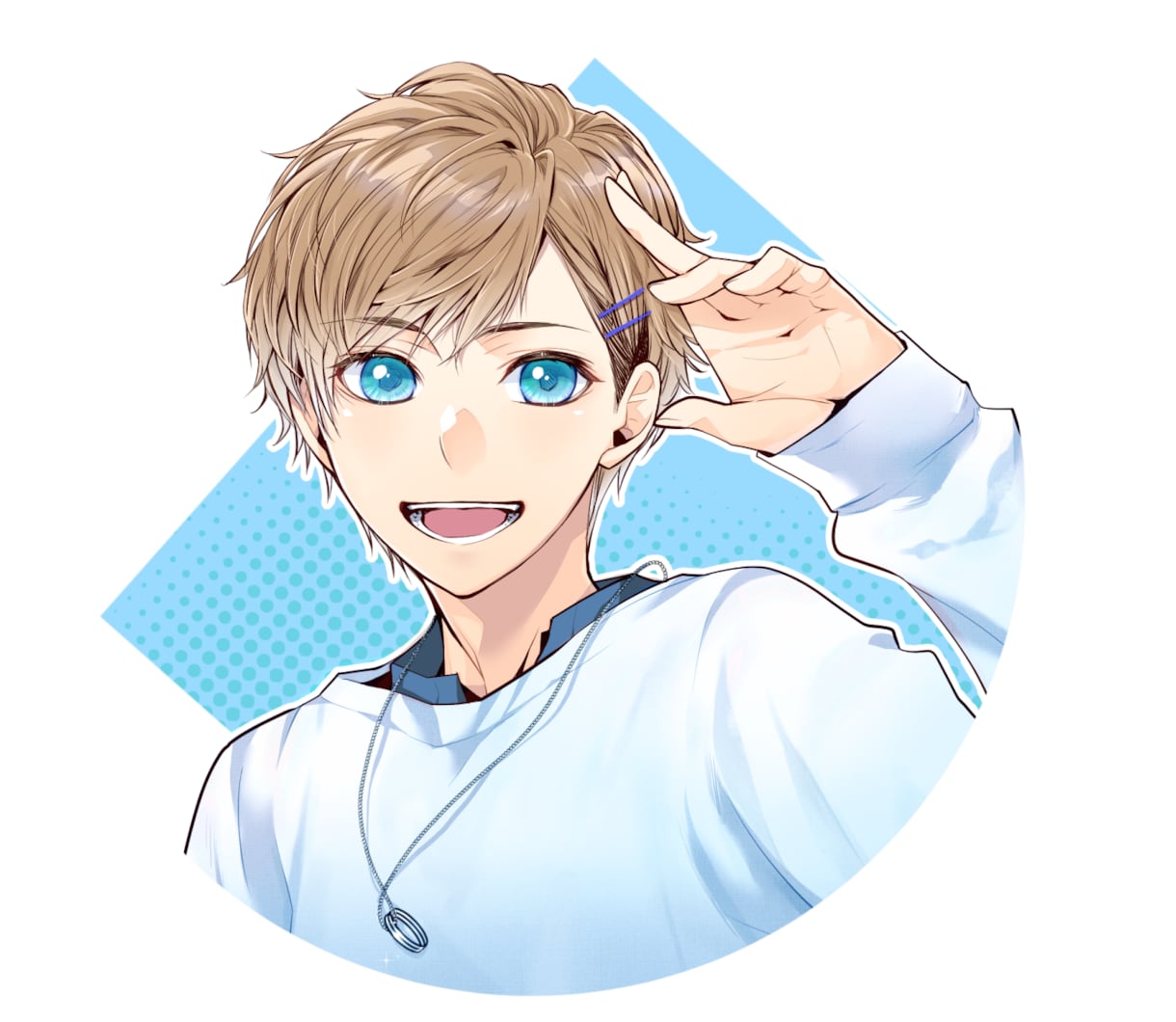 彩やかで華やかなイラスト描きます SNS☆貴方だけの魅せるアイコンやイラスト描きます！ イメージ3