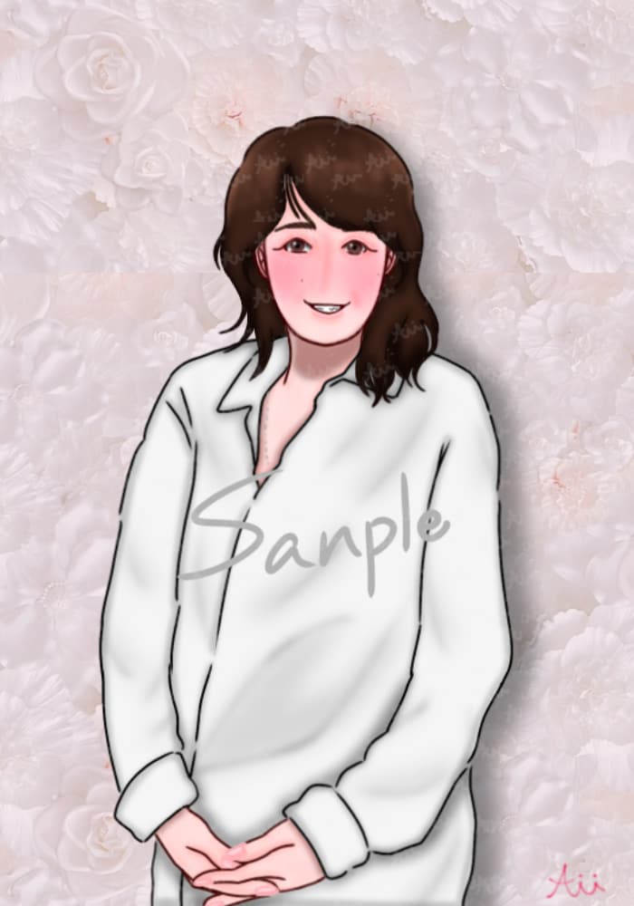 即日対応可能！笑顔溢れる似顔絵を作成します あたたかくてやわらかい似顔絵を描かせていただきます！ イメージ6