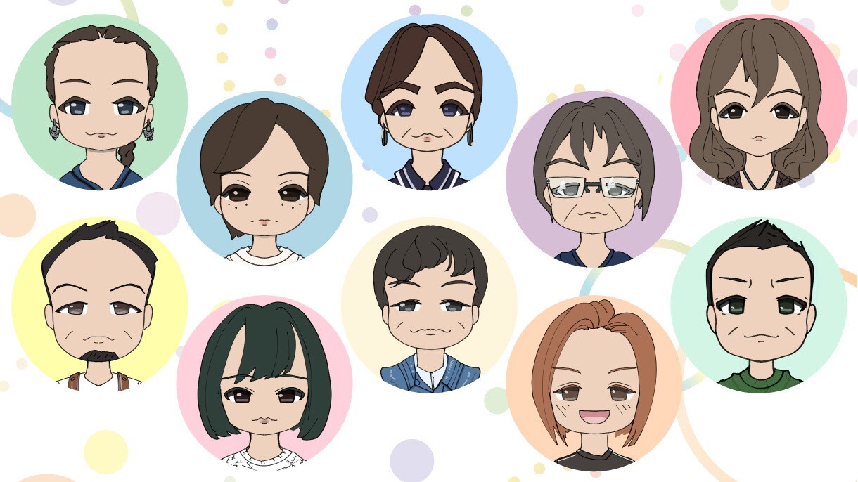 温もりと笑顔を届ける手描き似顔絵を制作します 心を込めた手描き似顔絵で、笑顔を届けます！ イメージ2