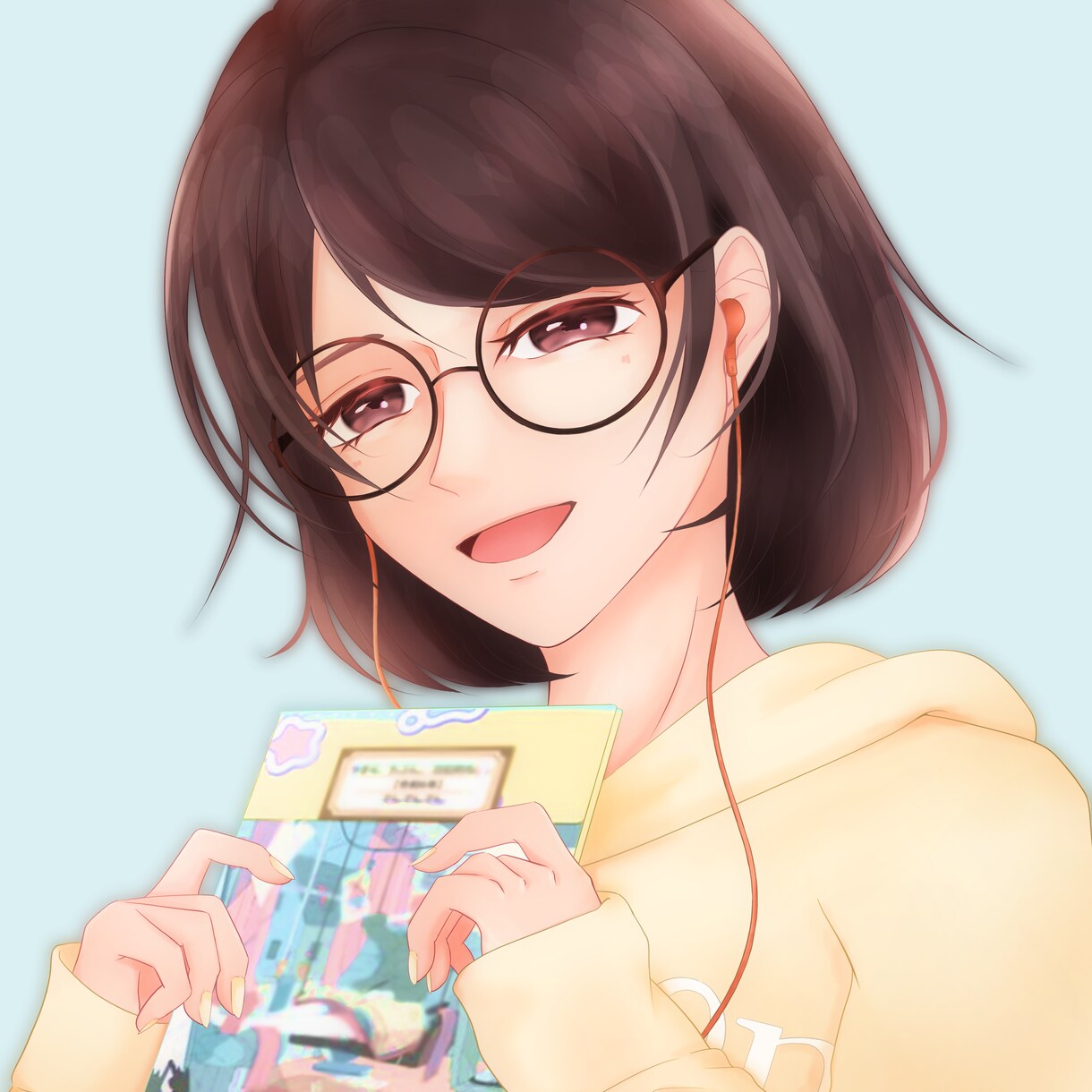 アイコン/サムネ/歌ってみたMV用イラスト描きます 商用利用可能！キレイ～カッコイイ系のイラストはおまかせを！ イメージ4