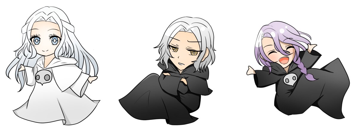 ミニキャラ（SD）イラスト描きます 可愛らしいミニキャライラスト任せてください！ イメージ3
