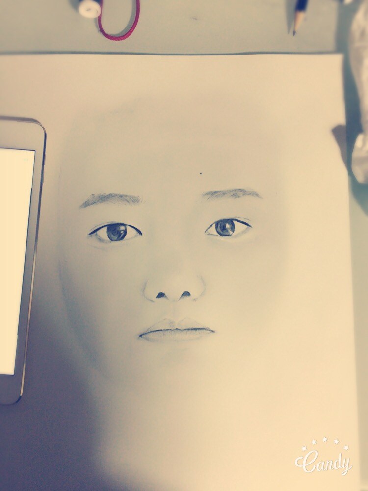 似顔絵かきます 本人そっくりに鉛筆画で書きます イメージ2