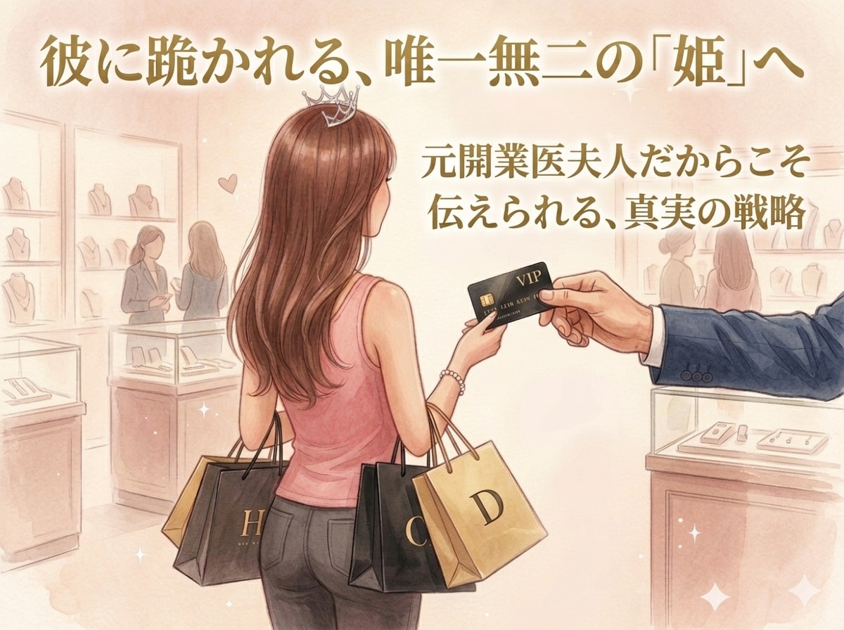 彼に跪かれる、唯一無二の「姫」へ導きます 元開業医夫人だからこそ伝えられる、真実の戦略 イメージ1
