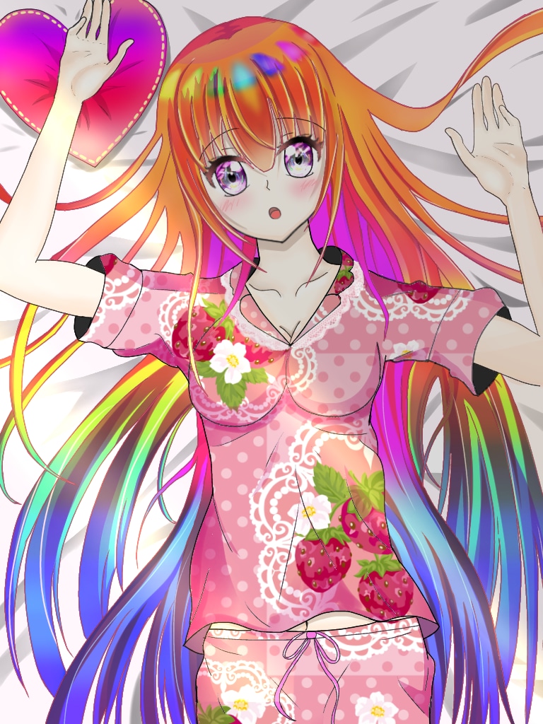 カラフルで目を引くようなイラストを制作します オリキャラ・イラスト制作します ！ イメージ3