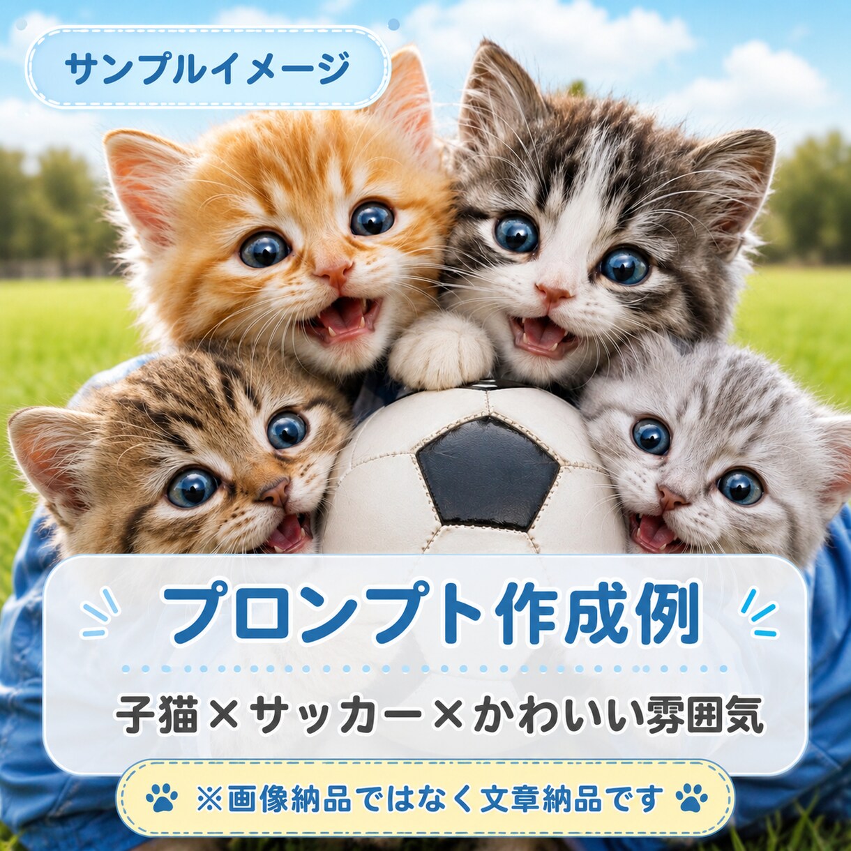 画像生成AI用プロンプトを作ります 理想の画像に近づく文章を丁寧に作成します丁寧に心がけます イメージ2