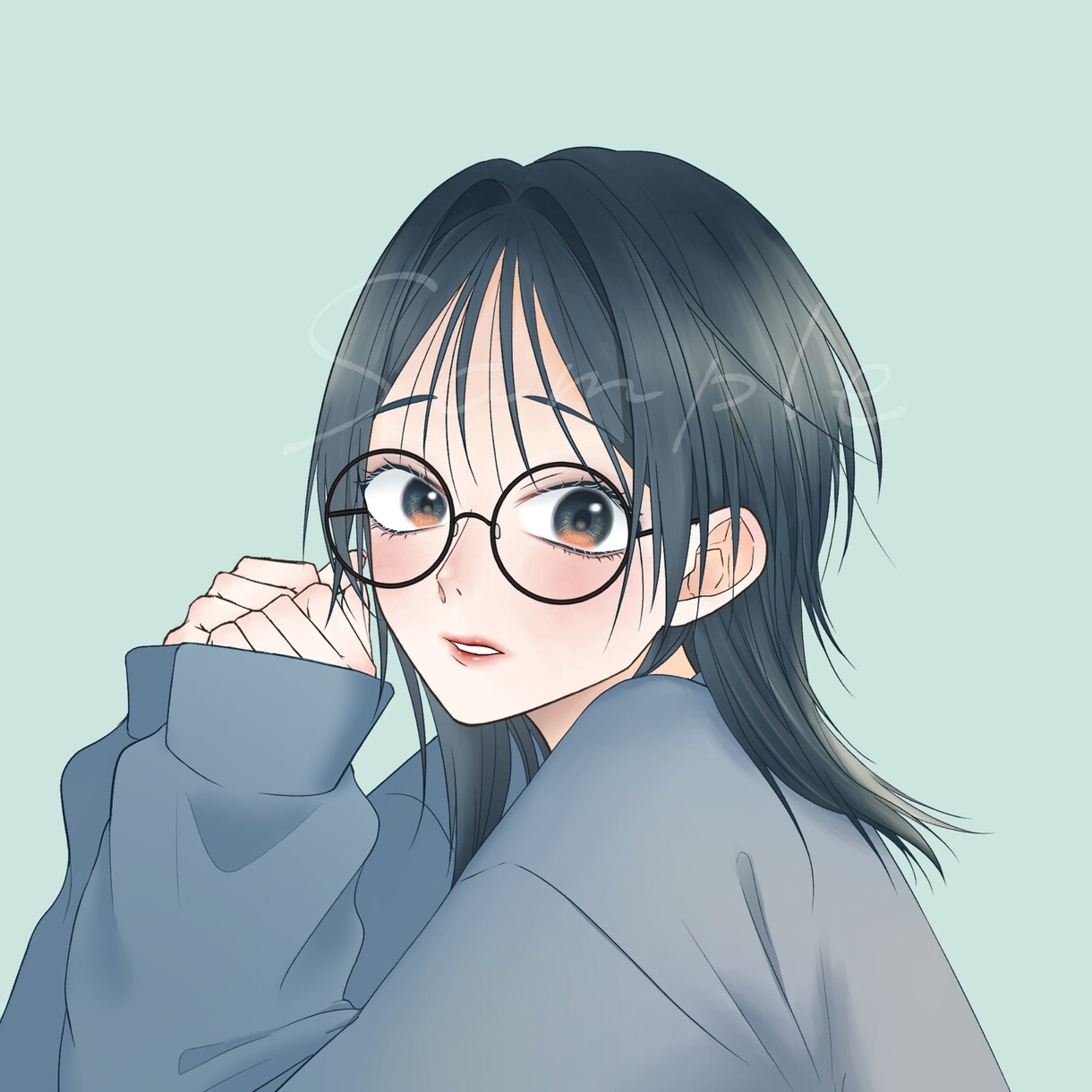 人の目を引くかわいい女の子の一枚イラスト描きます 動画のサムネや小説の表紙などに使える一枚イラスト描きます イメージ9