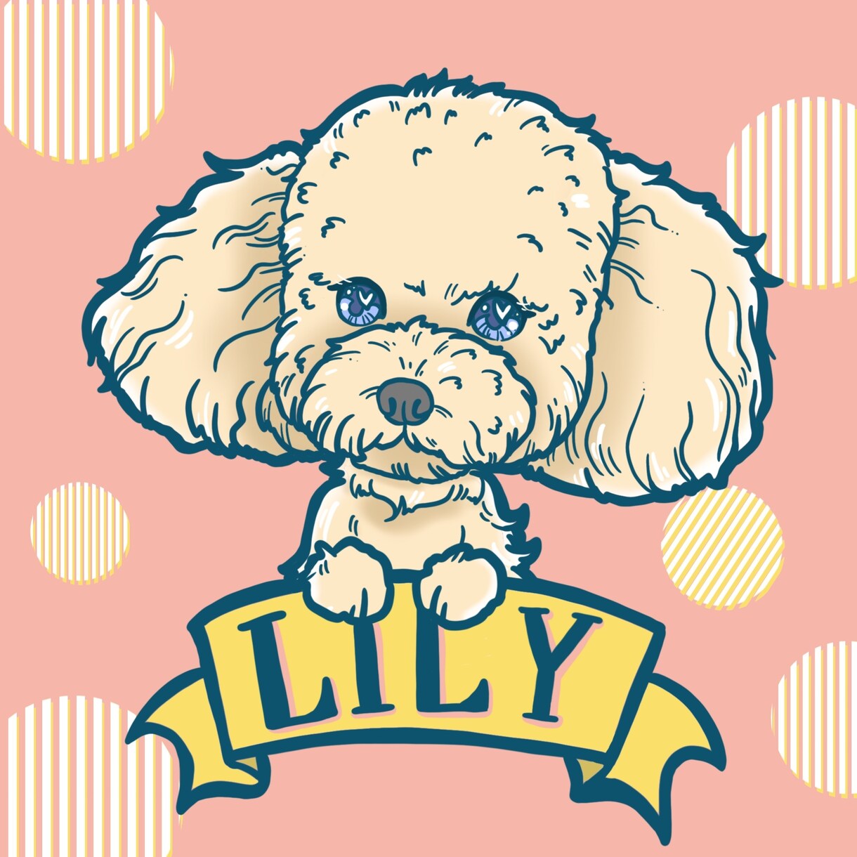 ペットのイラストやアイコン描きます SNSアイコンや記念日のプレゼントにおすすめ⭐︎ イメージ2