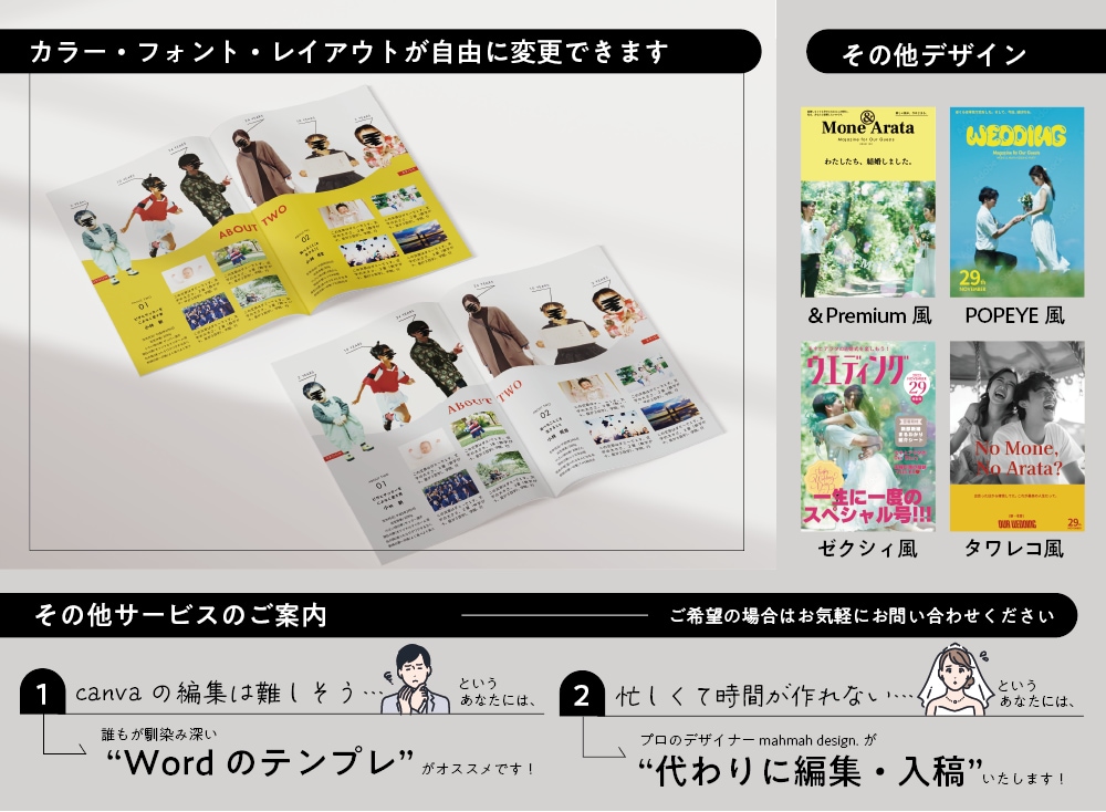 コスパ最強◎スマホで楽にプロフィールブック作れます ＜タワレコ風＞即日納品！操作資料・フォロー有で安心♪ イメージ10
