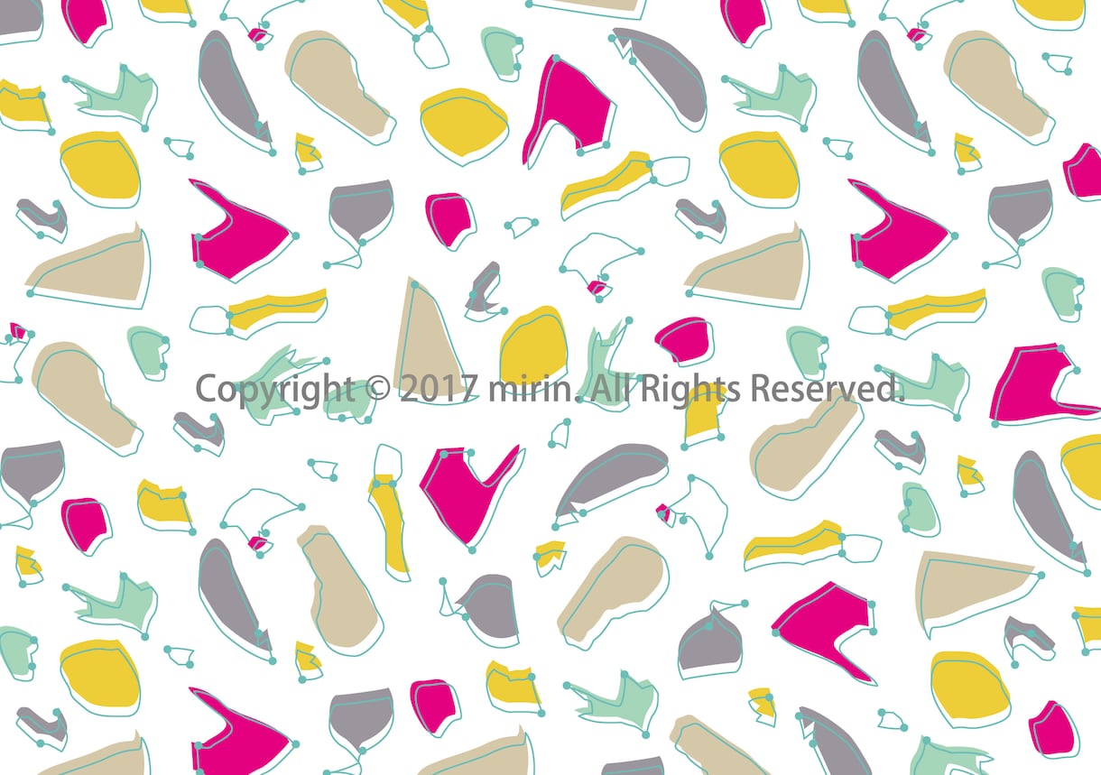 オリジナル商品の柄や総柄パターンを作成します 手書きデザインやあなたのオリジナルデザインなど何でも作ります イメージ5