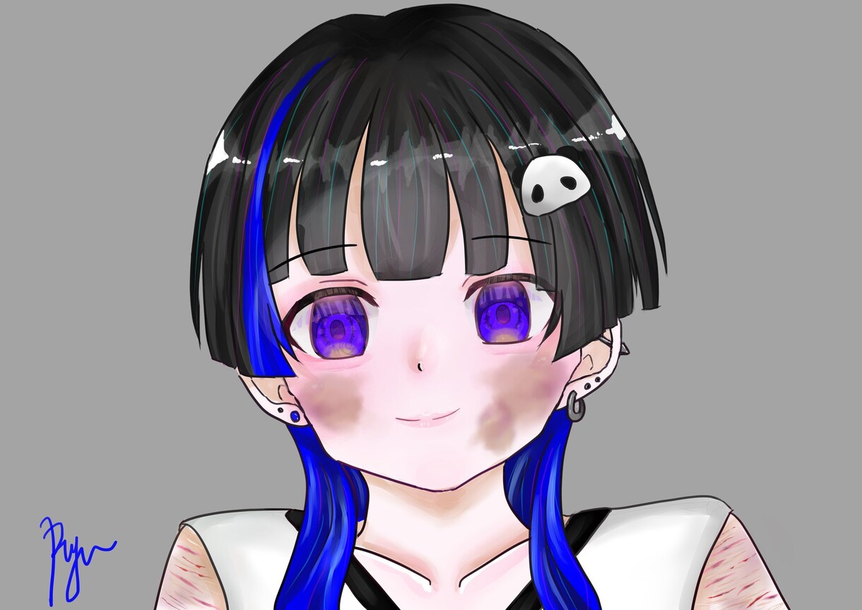 バストアップイラストになります アイコン等にご利用いただけるバストアップイラストになります。 イメージ4