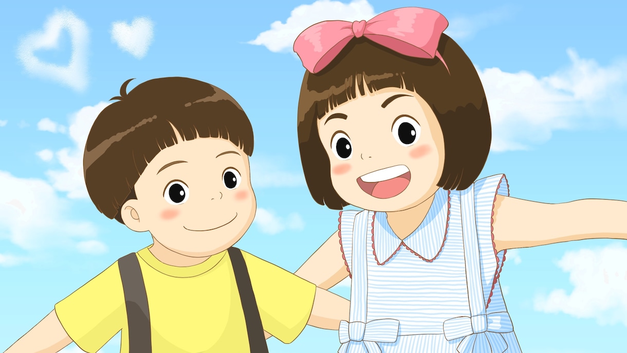 お子さんをジブリ風に描きます 憧れのキャラにもなれちゃいます！ イメージ1