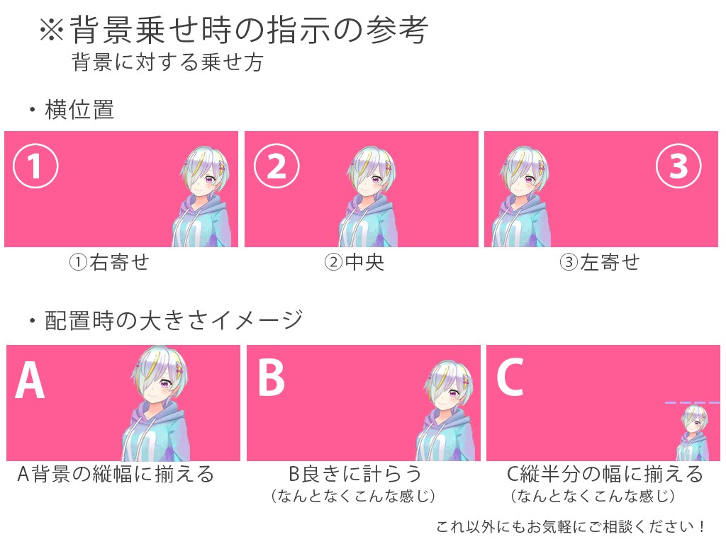 画像の切り抜きします アバター画像の切り抜き、背景乗せします！ イメージ3