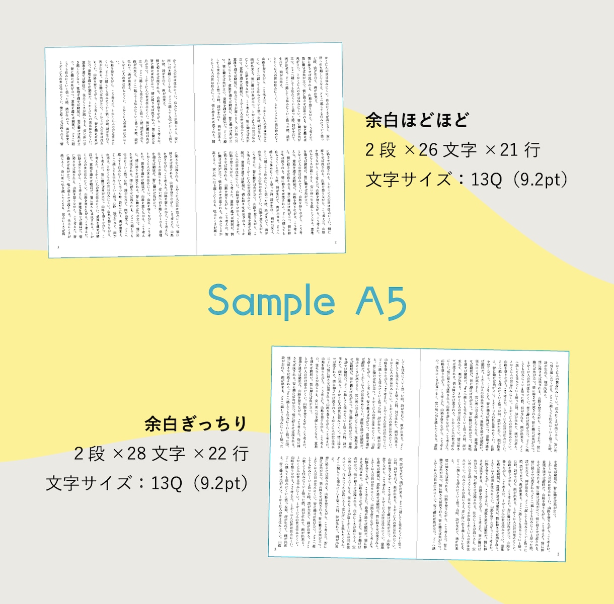 文字書きさん向け｜同人誌・ZINEの組版します 初心者さんも安心！完成原稿を入稿データに編集！ イメージ3