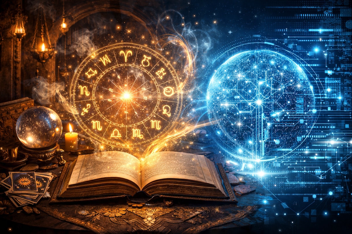 伝統スピリチュアル×AI分析｜未来を読み解きます 伝統的占術とAIの分析を融合させた、新時代の鑑定スタイル イメージ1