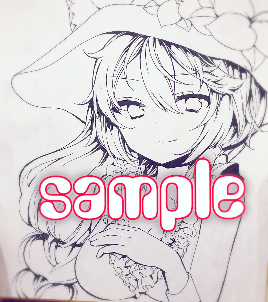 お好きなキャラクターを色紙に書きます 漫画・アニメ・二次元が大好きな方 イメージ3