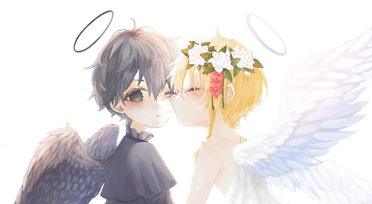 歌ってみたなどMVイラスト描きます ダークな感じや儚い感じはお任せ下さい！ イメージ5
