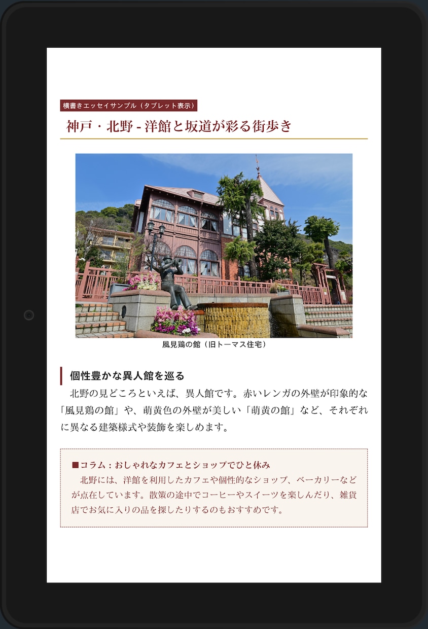 あなたの原稿をKindle向け電子書籍化いたします kindle出版用EPUB・KPF電子書籍化代行 イメージ3