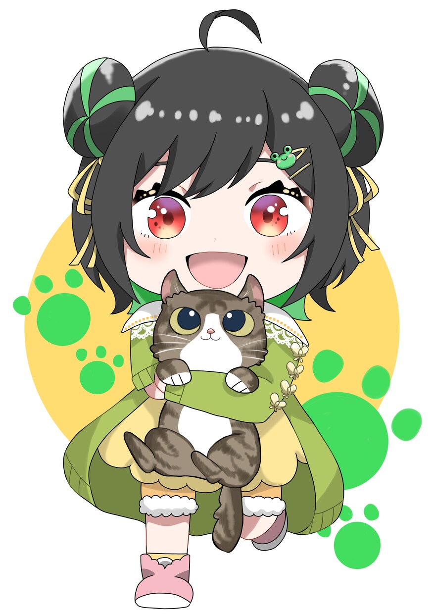 パッと目を引く可愛いデフォルメイラスト描きます VTuber·SNS·配信活動に使えるイラストをご提供します イメージ6