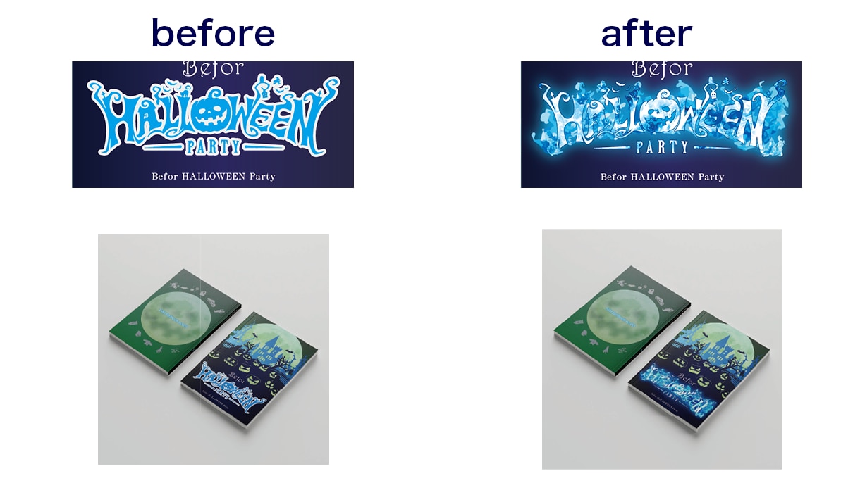 ダーク×ゴシックロゴを作成します 印刷出身×AE技術で「普通じゃない」圧倒的ロゴ。アニメ対応可 イメージ2