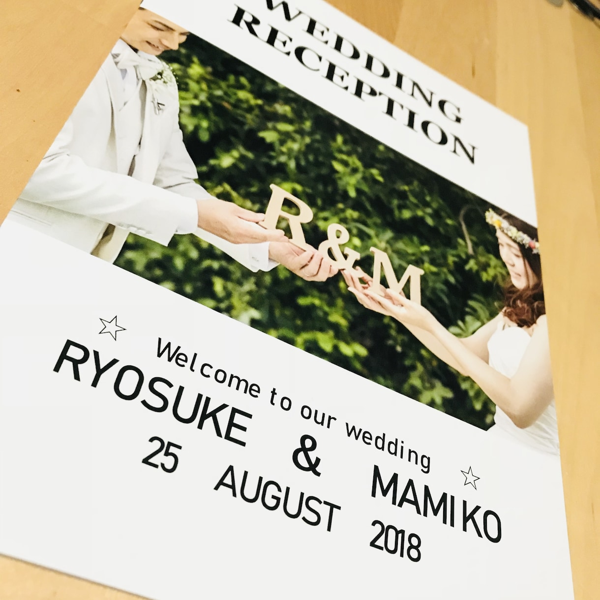 結婚式用のプロフィールブック作成します これから結婚式をあげる新郎新婦の方へ イメージ2