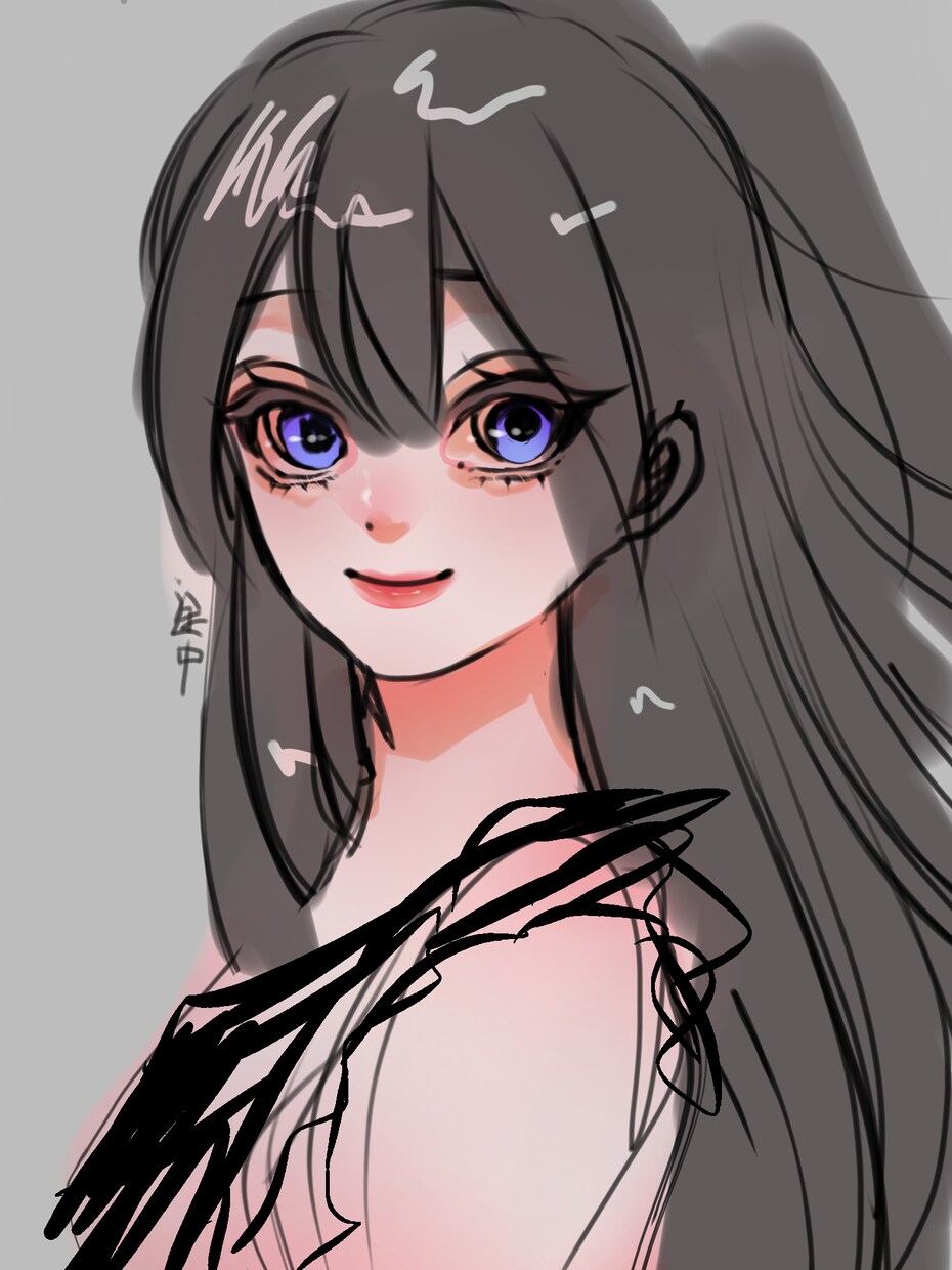 地雷系・量産系女子のSNSアイコン描きます アンニュイで視線が離せない、魅力的なイラストを安価でお届け！ イメージ6