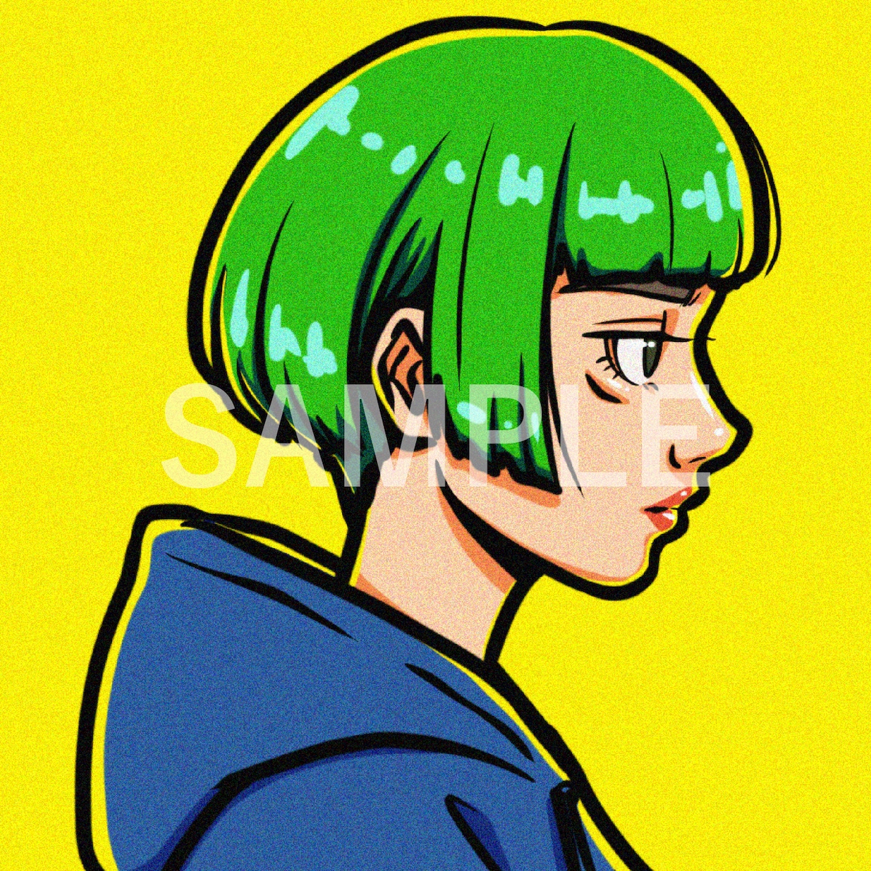 ビビットで目立つアメコミ風イラストを制作いたします 似顔絵イラストやアイコンなどにいかがでしょうか イメージ2