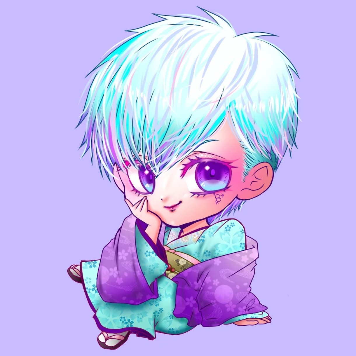SNS用アイコンや配信背景イラストお描きいたします 可愛く、かっこよく♪あなただけのイラストで活動しませんか☆ イメージ8
