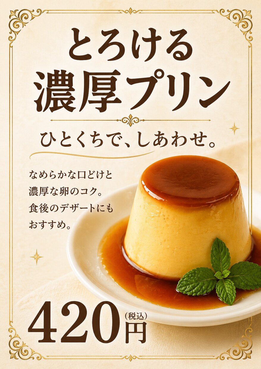 飲食店向けPOP・販促物を作成します 写真と価格を送るだけで販促物を作成 イメージ6