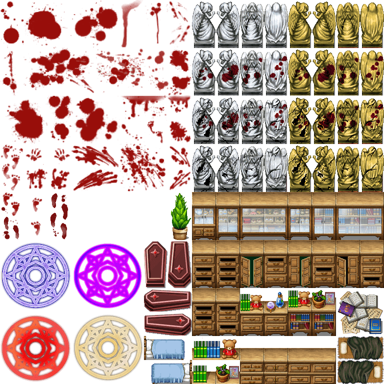 RPGツクールMZ・MV規格の歩行ドット作ります ＲＰＧツクールＭＺ・ＭＶ用のオリジナル歩行ドット作成 イメージ4