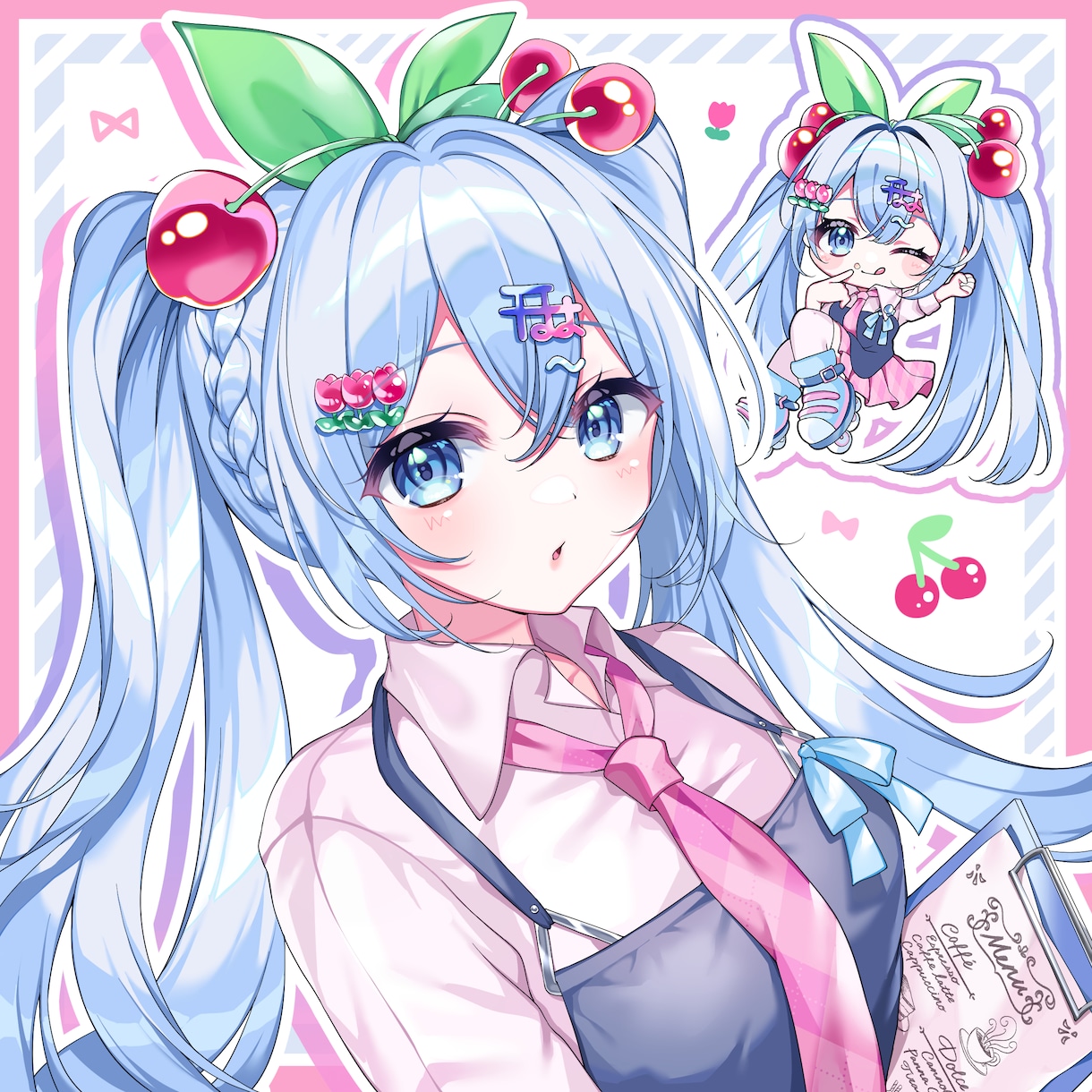 イラスト全般制作します SNS用アイコン、Vtuber立ち絵など何でも描きます！ イメージ1