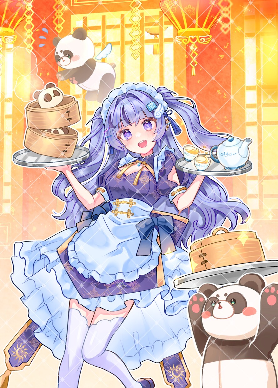Vtuber用、IRIAM用立ち絵制作します 透明感があるイラストをお届けします イメージ4