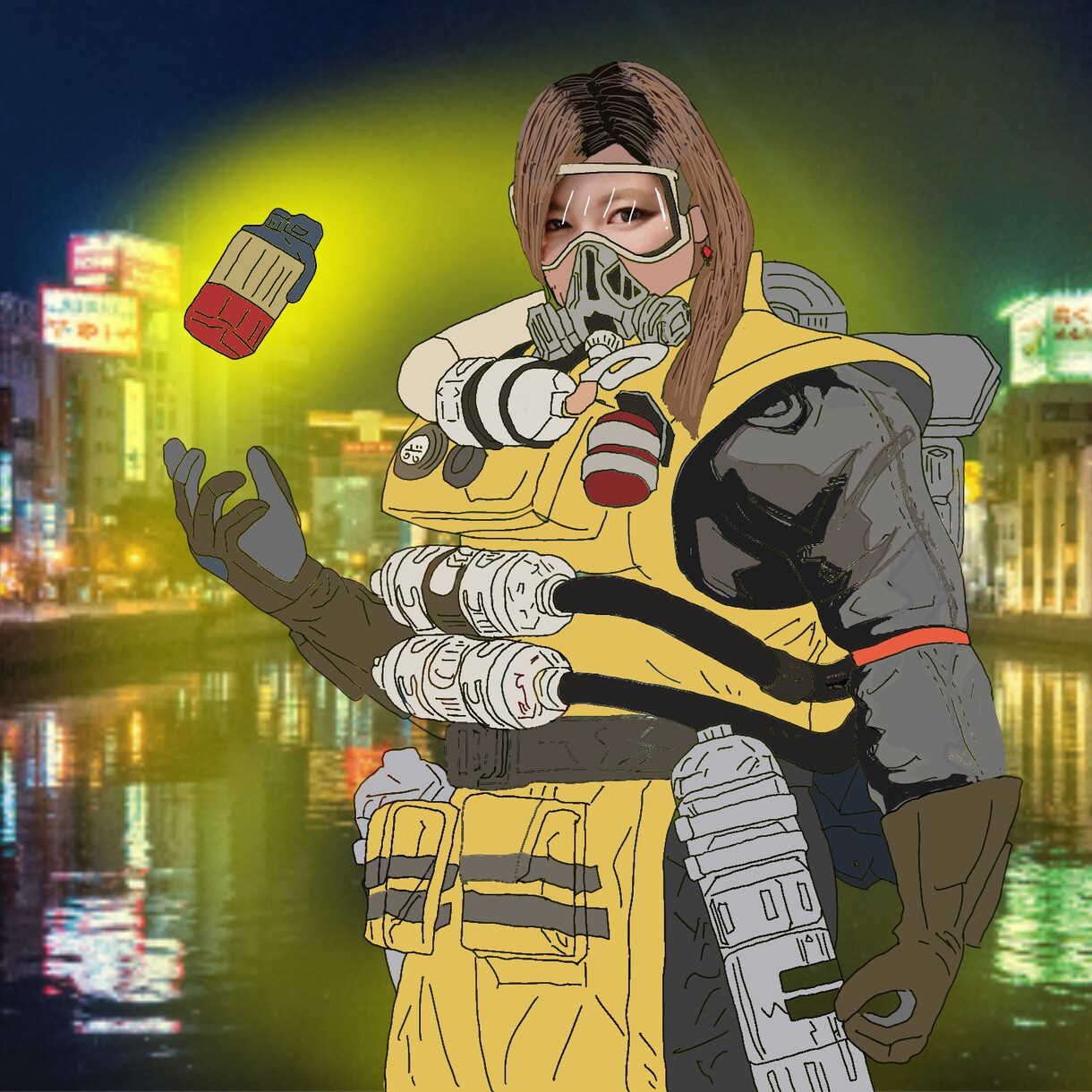 思い出の写真をお洒落イラストにします 写真を専用のソフトでなぞってお洒落にアレンジしています。 イメージ3