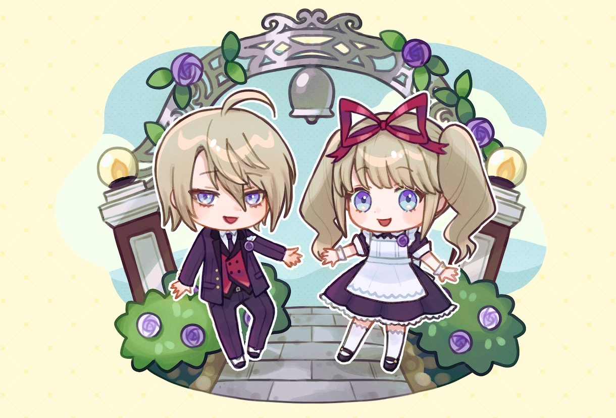 企業実績有◆高品質な立ち絵や一枚絵等を承ります 様々な絵柄で対応可能！お気軽にご相談くださいませ！ イメージ5