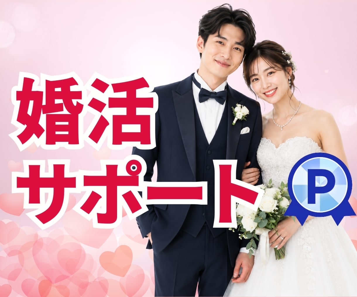 男性も女性もOK｜婚活♡結婚までサポートします 「こんな時、どうすればいい？」お悩み解決♡成婚まで伴走します イメージ1