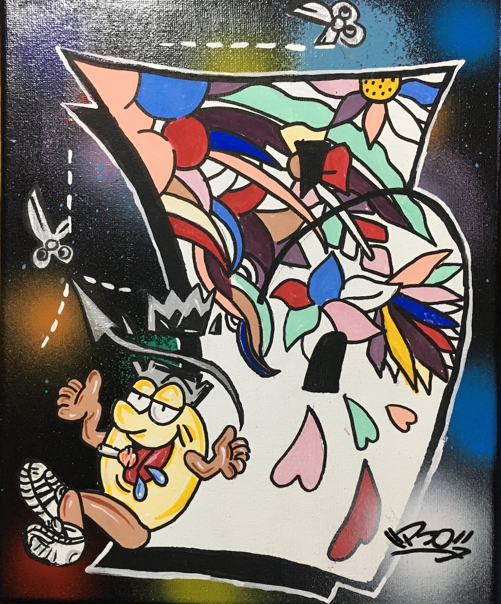 グラフィティgraffiti描きます 1つ1つ1つしかない作品描きます イメージ3