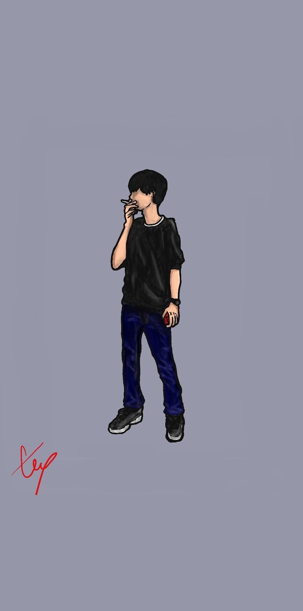 イラスト描きます アイコン、壁紙風、やわらかタッチ。 イメージ1