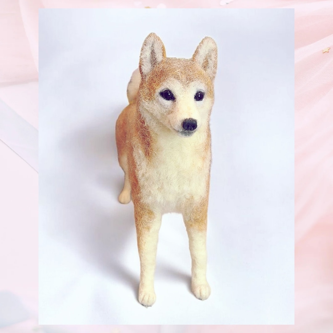 大切な愛犬さんをお作りします 世界にたった一つ♡うちのコ羊毛フェルト♡ イメージ9