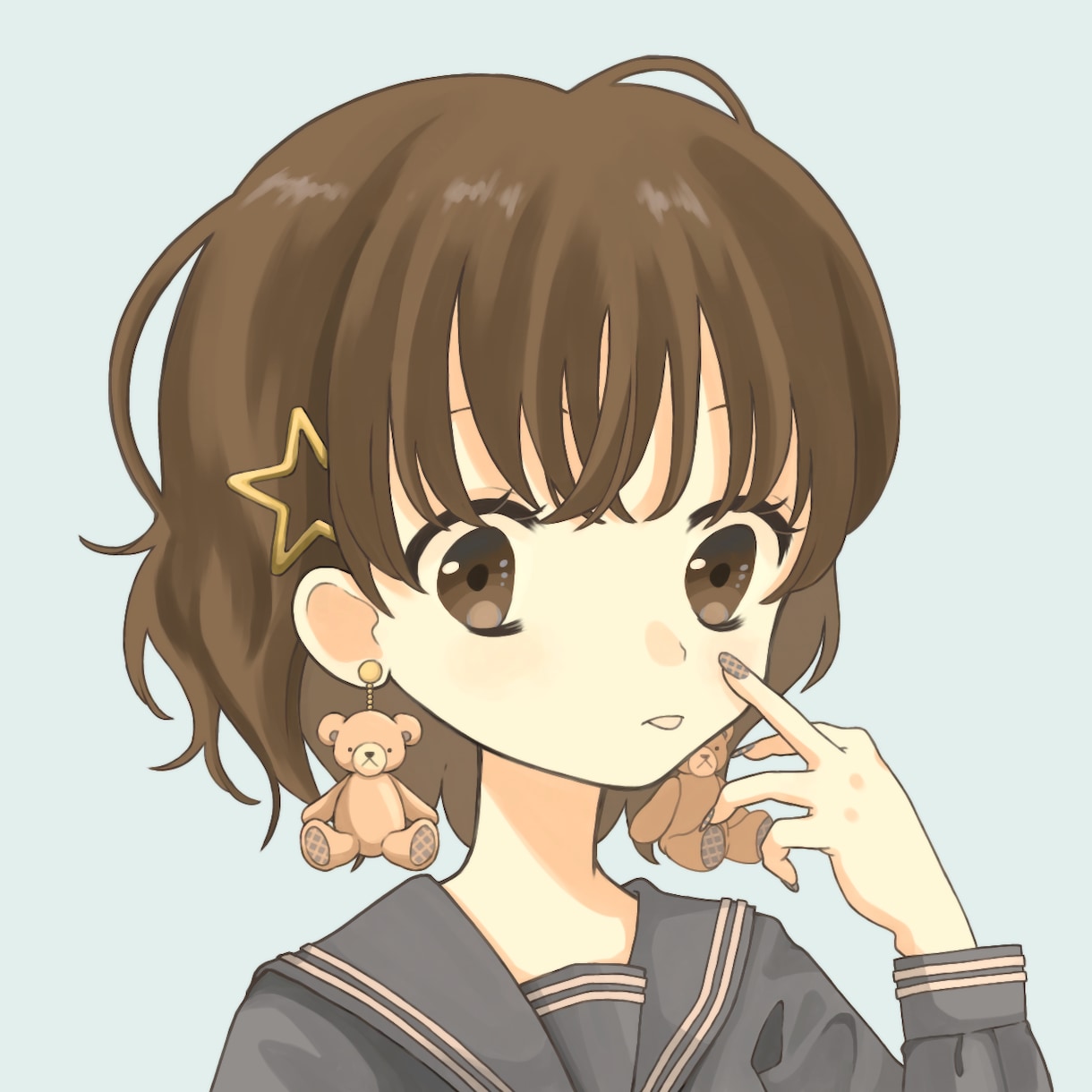 アイコンイラストお描きします 女の子、たべもののイラストが得意です！ イメージ7