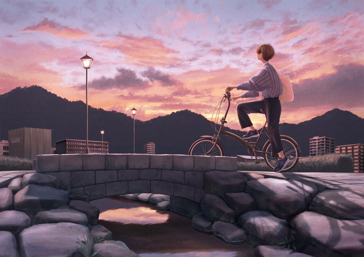 季節感のある背景・風景イラストを描きます オリジナルの背景・風景イラストを制作 イメージ2