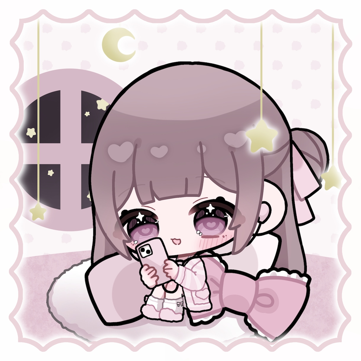 お電話量産❤︎量産イラスト制作します きゅるきらかわいい量産イラスト♡ イメージ1