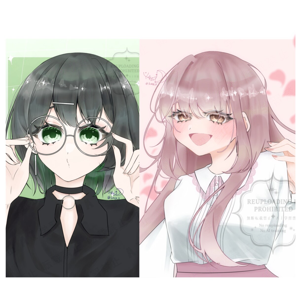 キラキラした目を引くイラストをお描きします SNSのアイコンやヘッダーなどに！ イメージ4