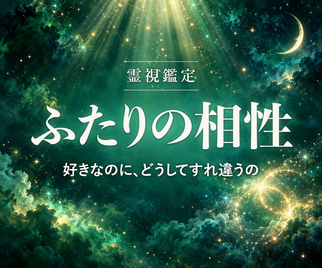 本当に合うふたり？魂の相性を視ます 性格だけじゃない、魂のレベルの相性までお調べします イメージ1