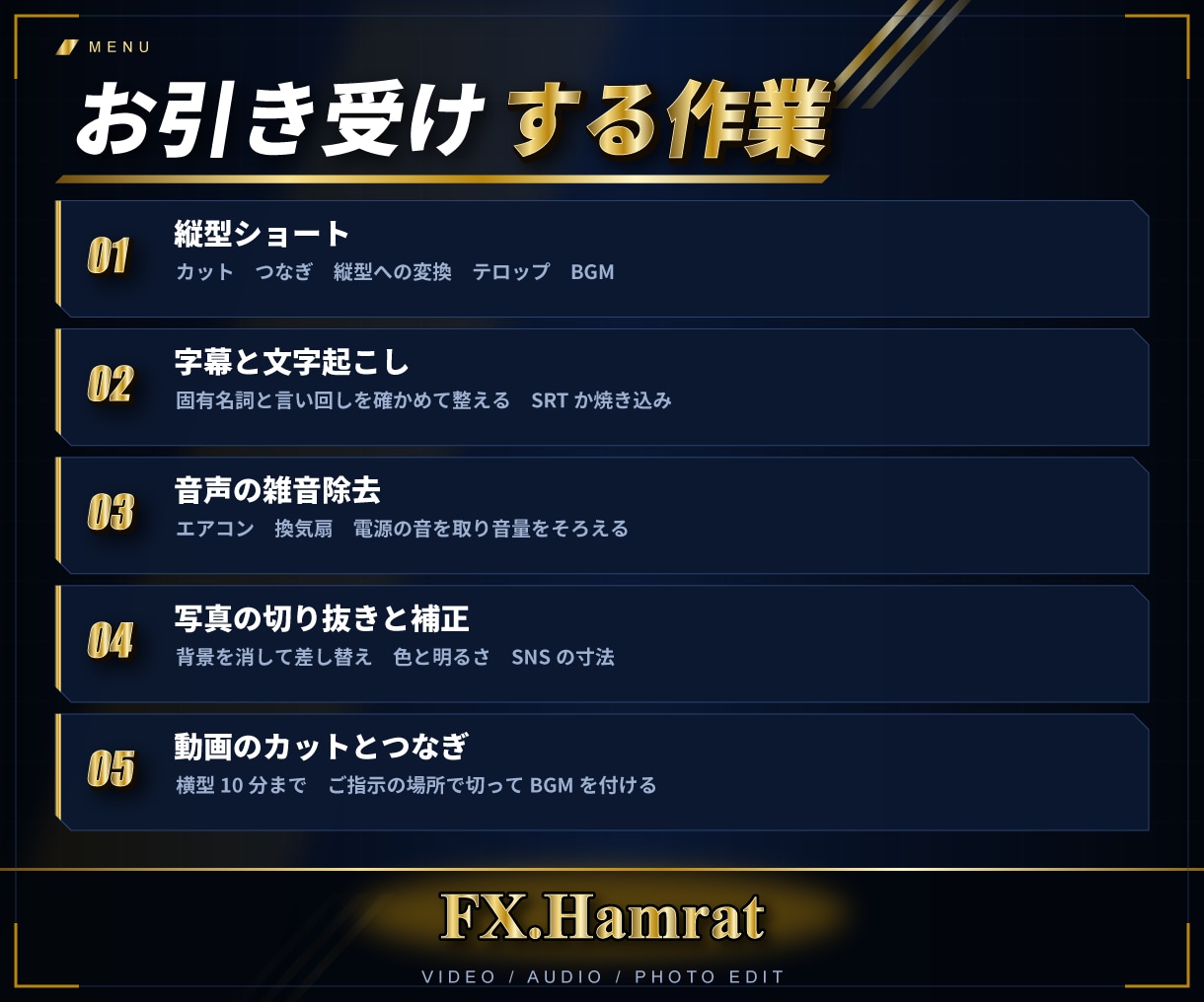 ショート動画・字幕・音声の編集を格安で承ります 素材と文言をいただければ、3日でお届けします イメージ4