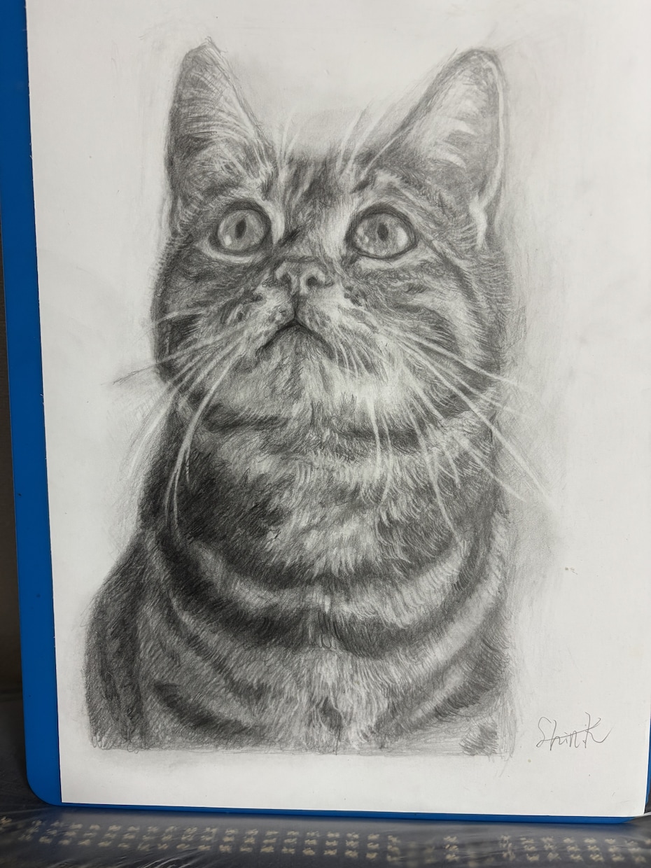 動物・写真から感動の一枚を制作します 「大切な家族の“今”を一枚の絵に」 イメージ2