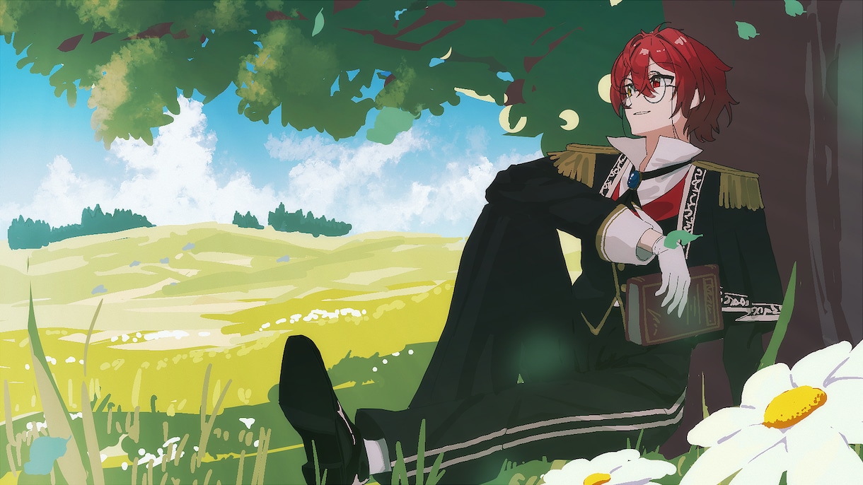VTuber・配信者向けの高品質な一枚絵作成します 様々な活動で使える一枚絵を、心を込めてお描きします イメージ1