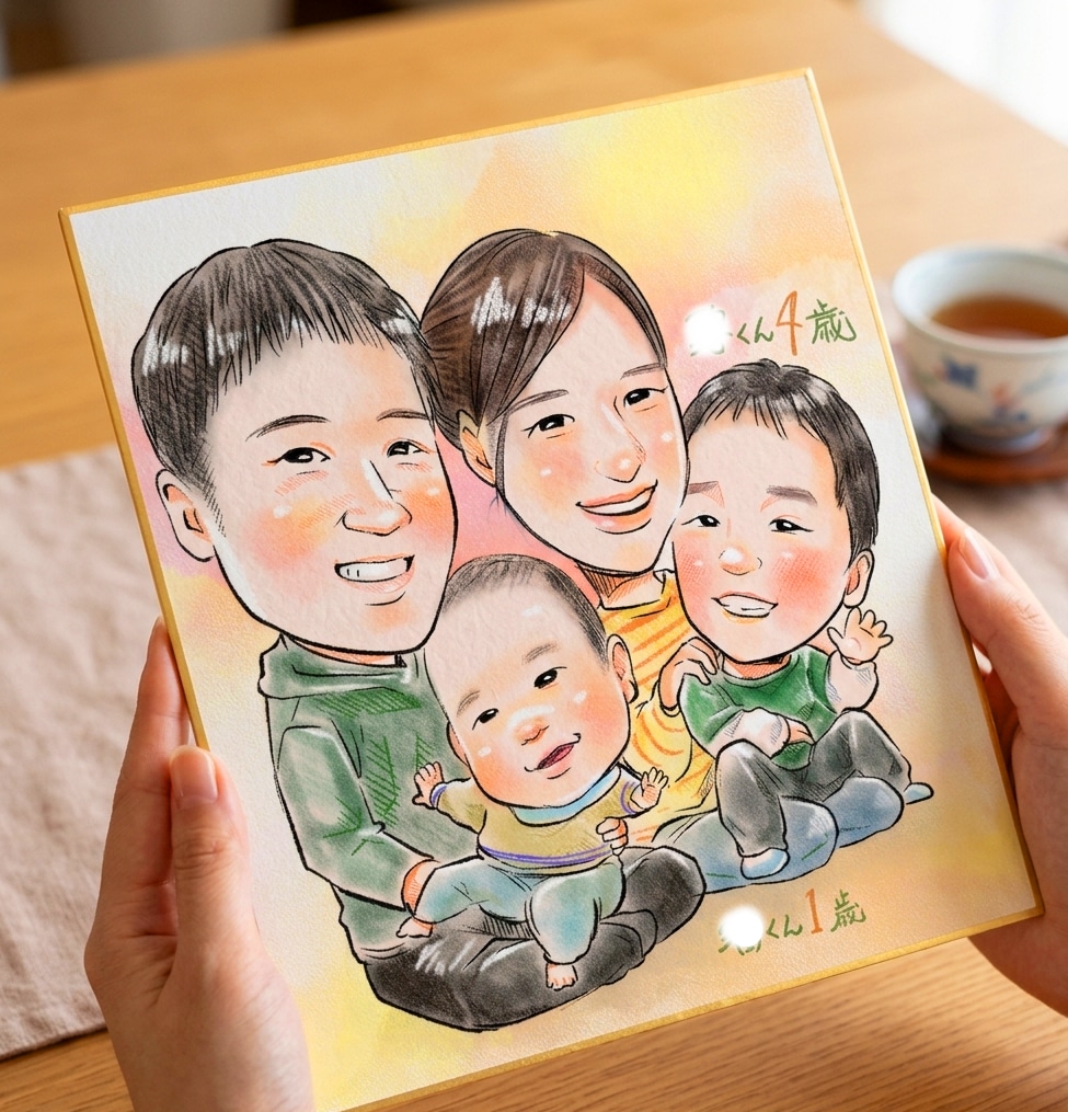あなたの想いにぴったりの似顔絵をご提案いたします 手描きの風合いが嬉しいアナログ・幅広く使える鮮やかなデジタル イメージ1